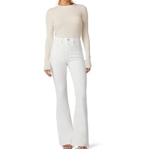 Hudson Blair High Rise Bootcut Jeans White 30 x 30